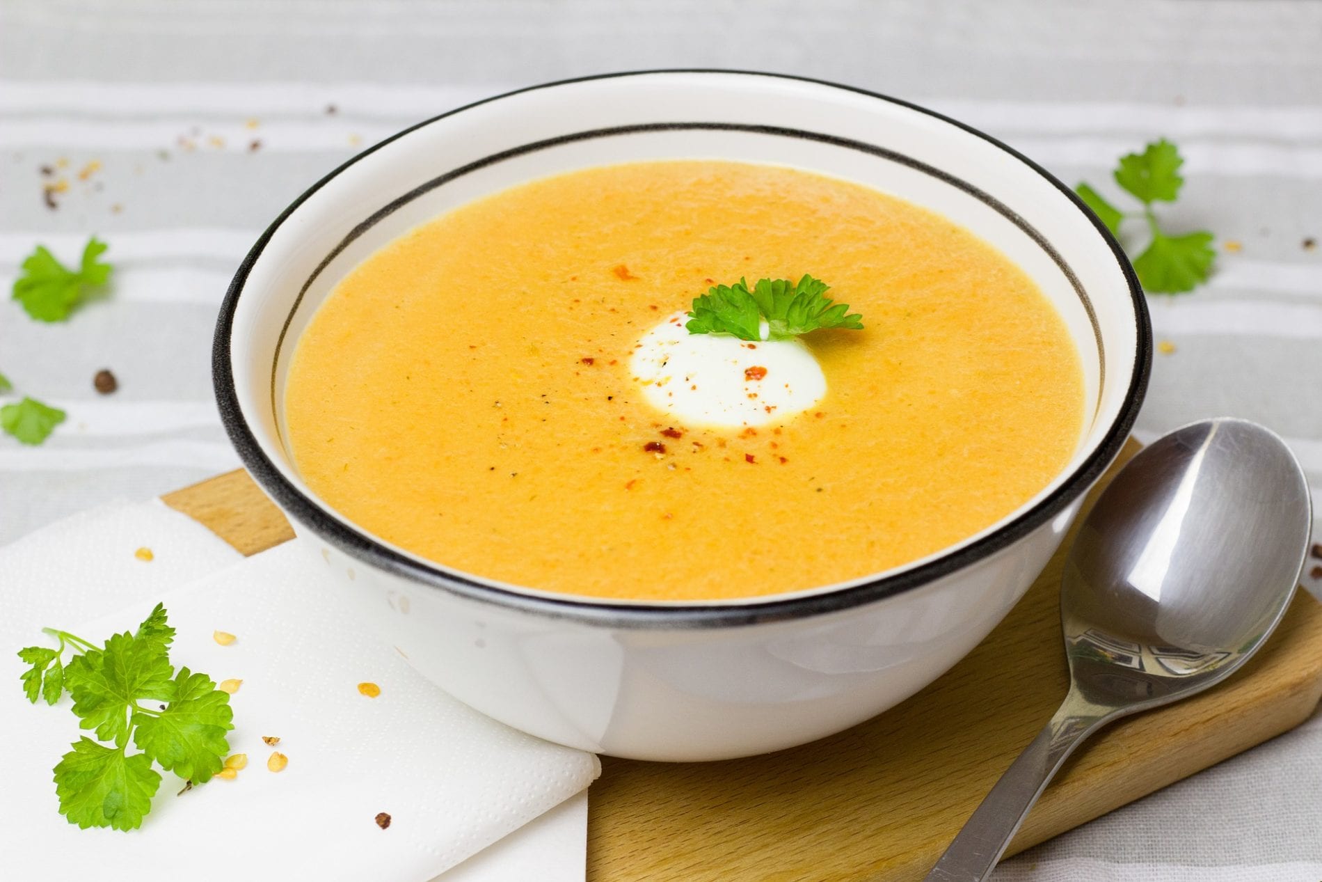 sweet potato peanut soup