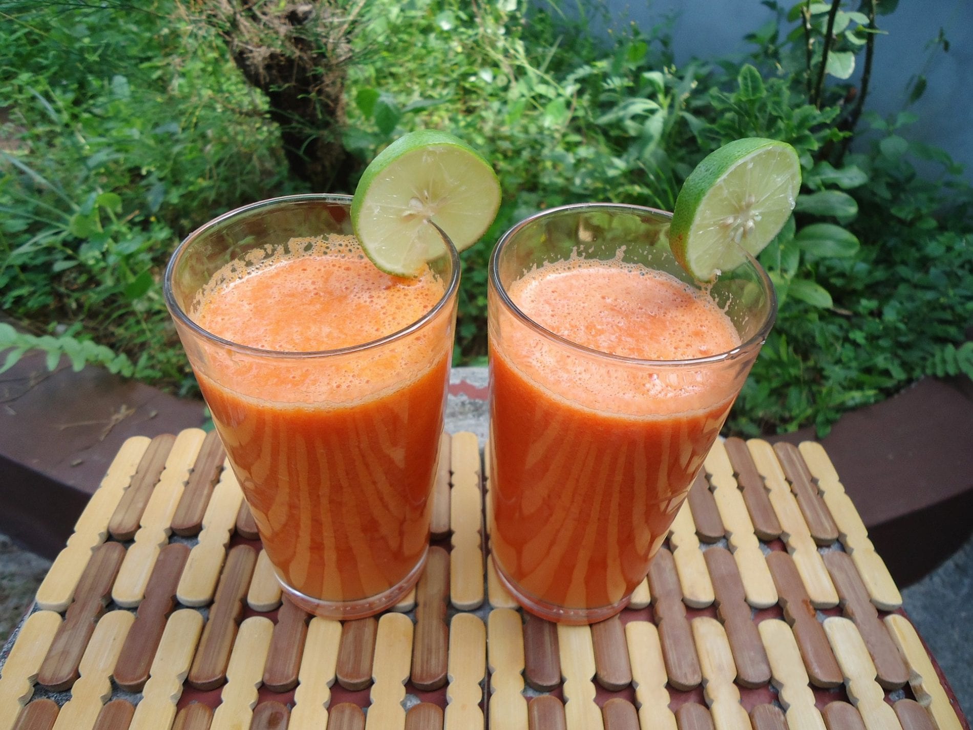 carrot kale juice