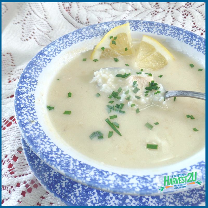 Avgolemono - Chicken and Rice Soup