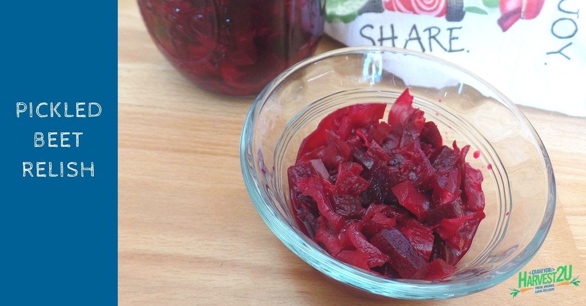 Pickled Beet Relish