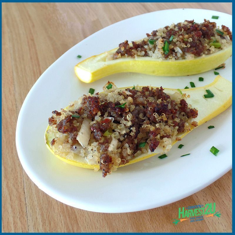 quinoa stuffed squash