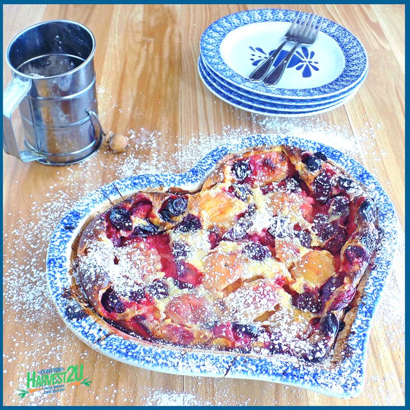 Summer Fruit Clafouti