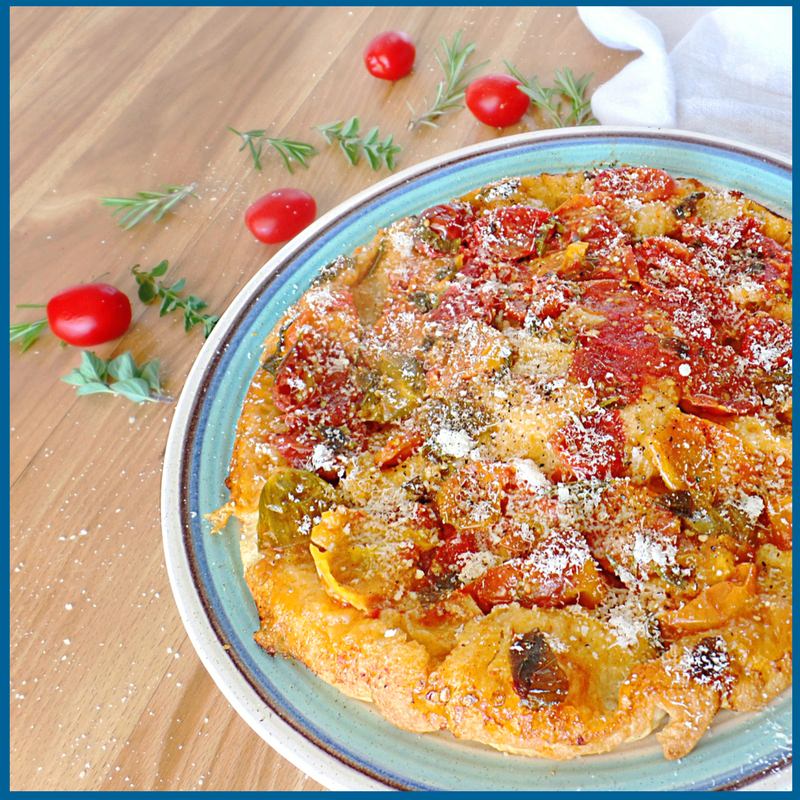 Tomato Herb Skillet Bread