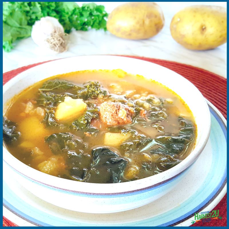 Caldo Verde - Potato and Kale Soup