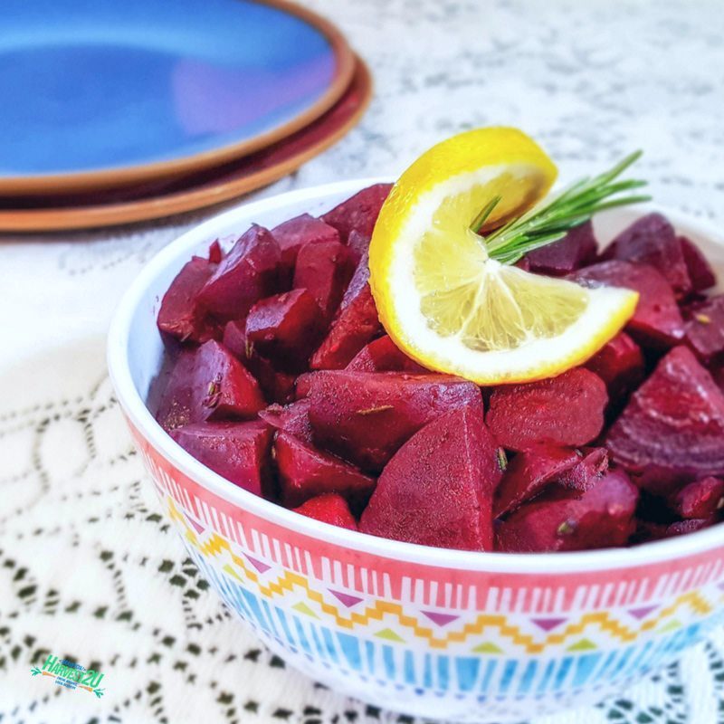 Sauteed Rosemary Beets