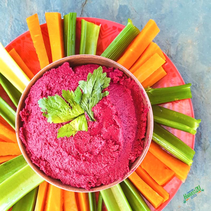 beet hummus