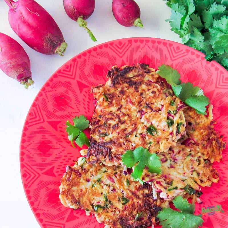 Radish Fritters