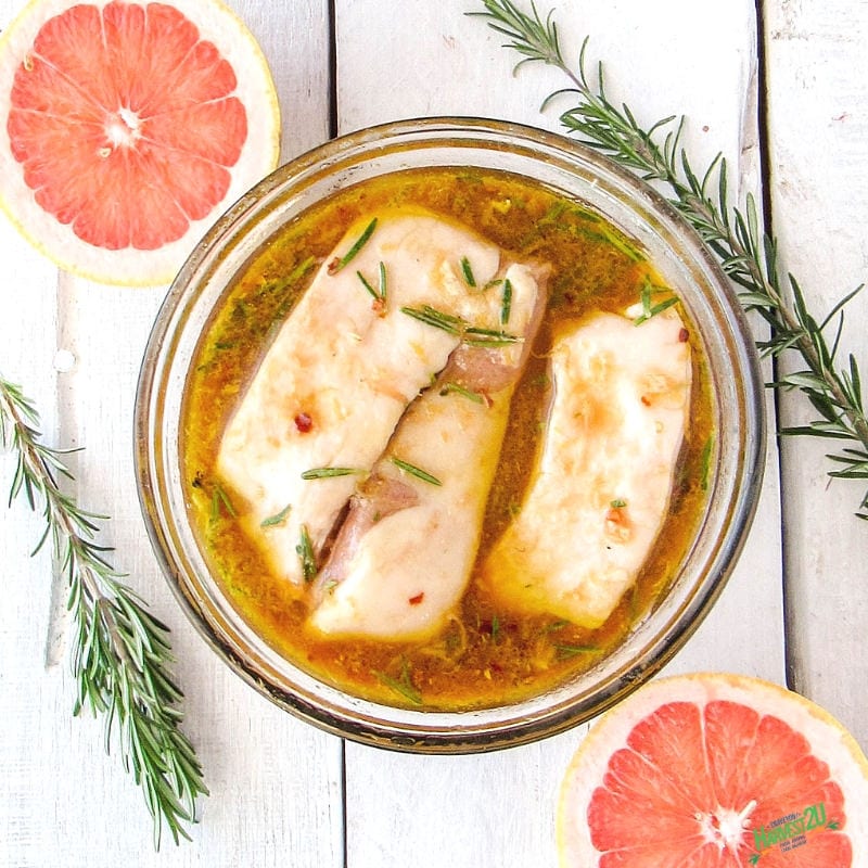 Spicy Grapefruit Herb Marinade