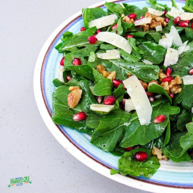 Arugula Pomegranate Salad