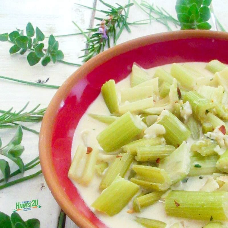 Keto Braised Celery