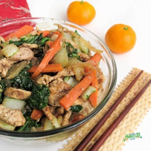 Asian Chicken and Vegetable Stir Fry