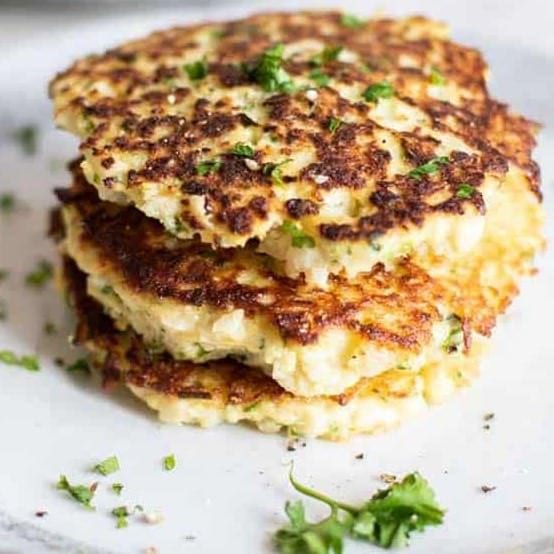 Cauliflower Fritters