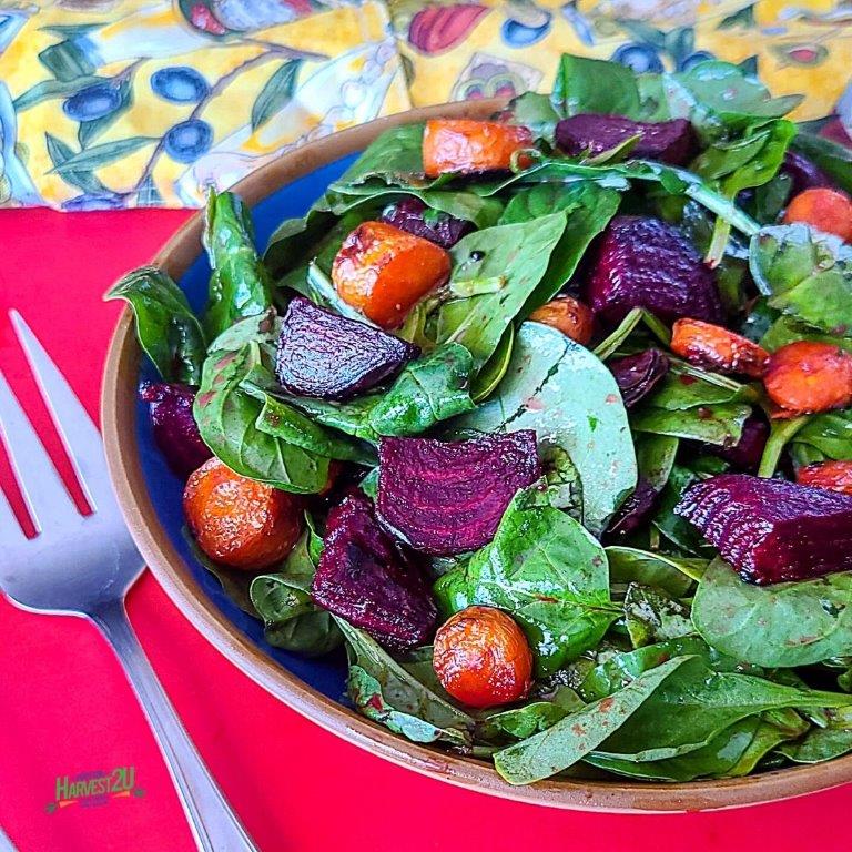 Roasted Carrot and Beet Salad