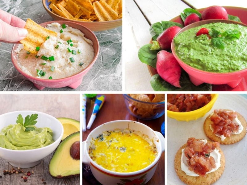 12 Fruit and Vegetable Based Dips