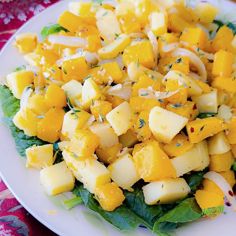 Squash and Potato Salad