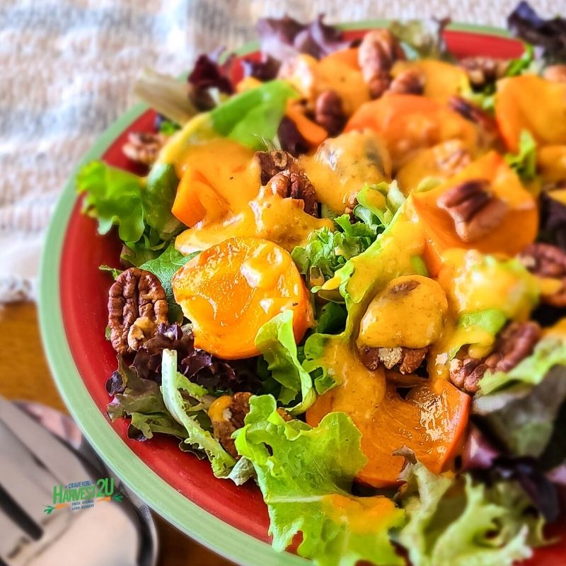 persimmon salad