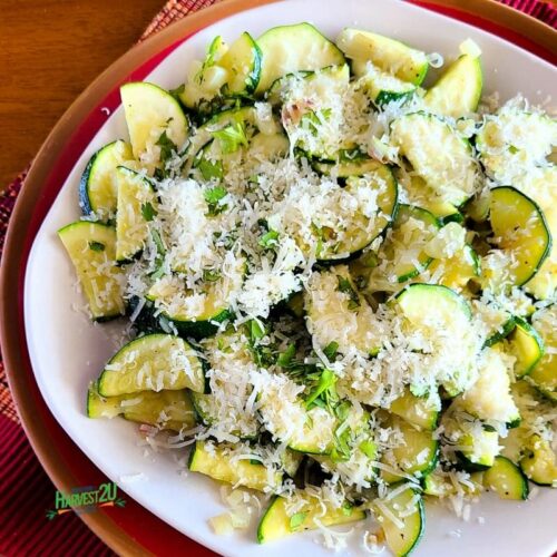 Zucchini Saute - A Simple Summer Side Dish - Harvest2U